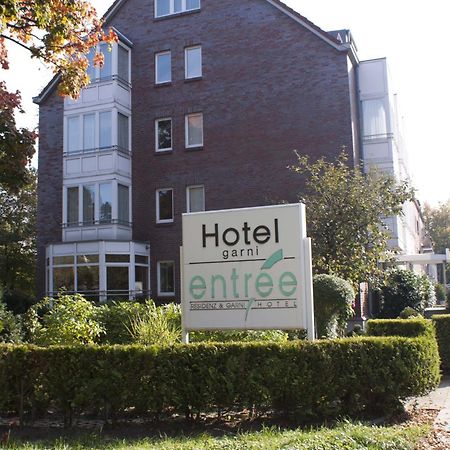 Entree Gross Borstel Garni Hotel Hamburgo Exterior foto